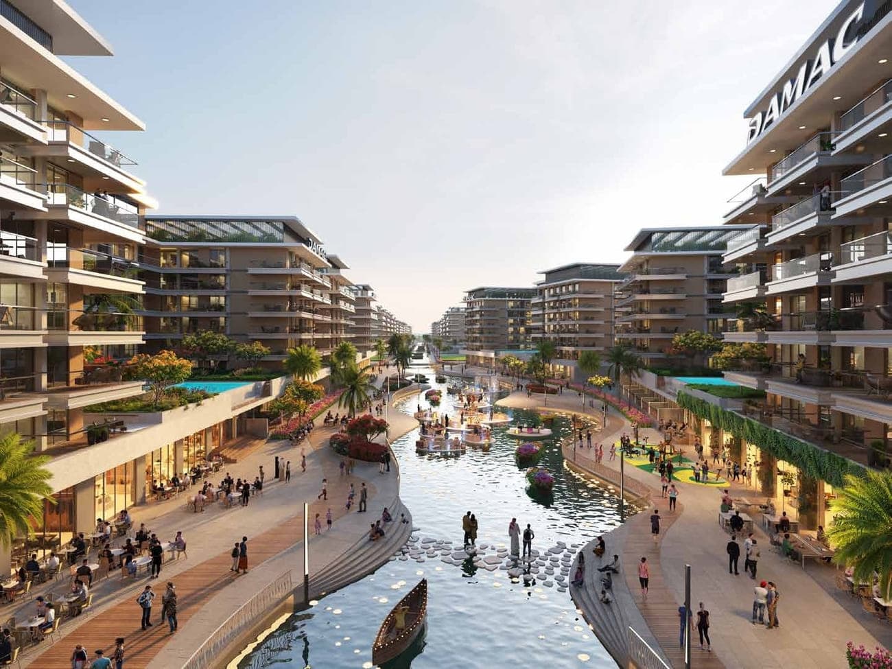 Damac Riverside Views architecture