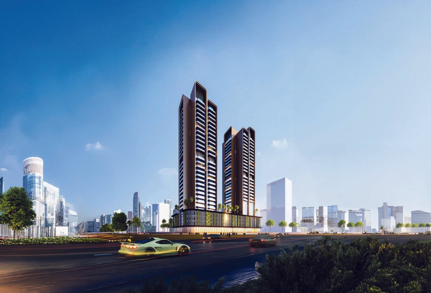 Guzel Towers architecture