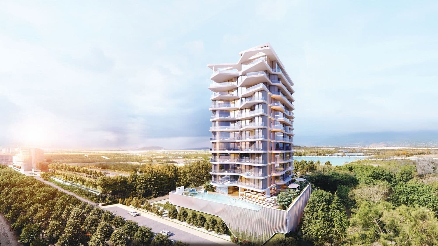 Luxury Canal Residences architecture