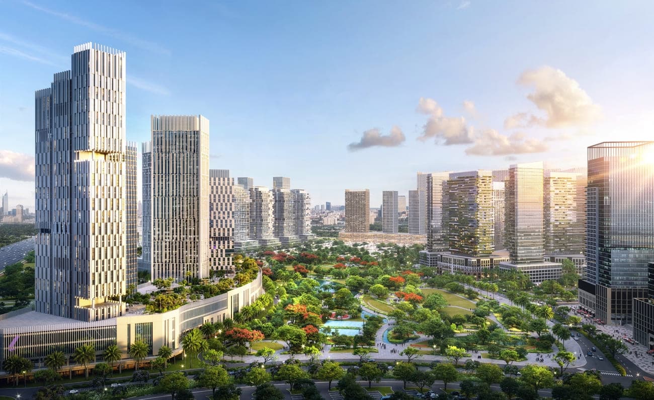 Azizi Milan architecture