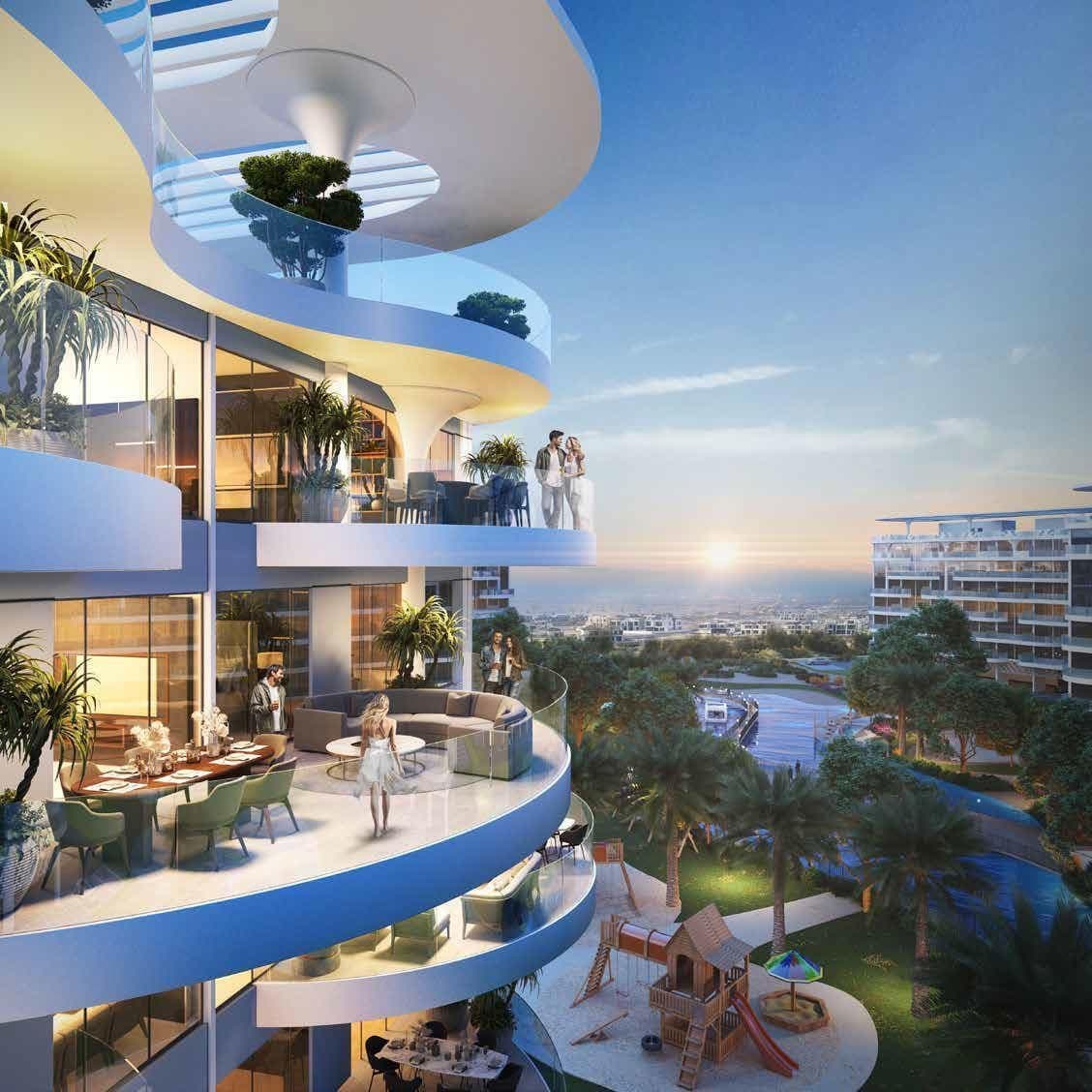 Damac Lagoons Views architecture
