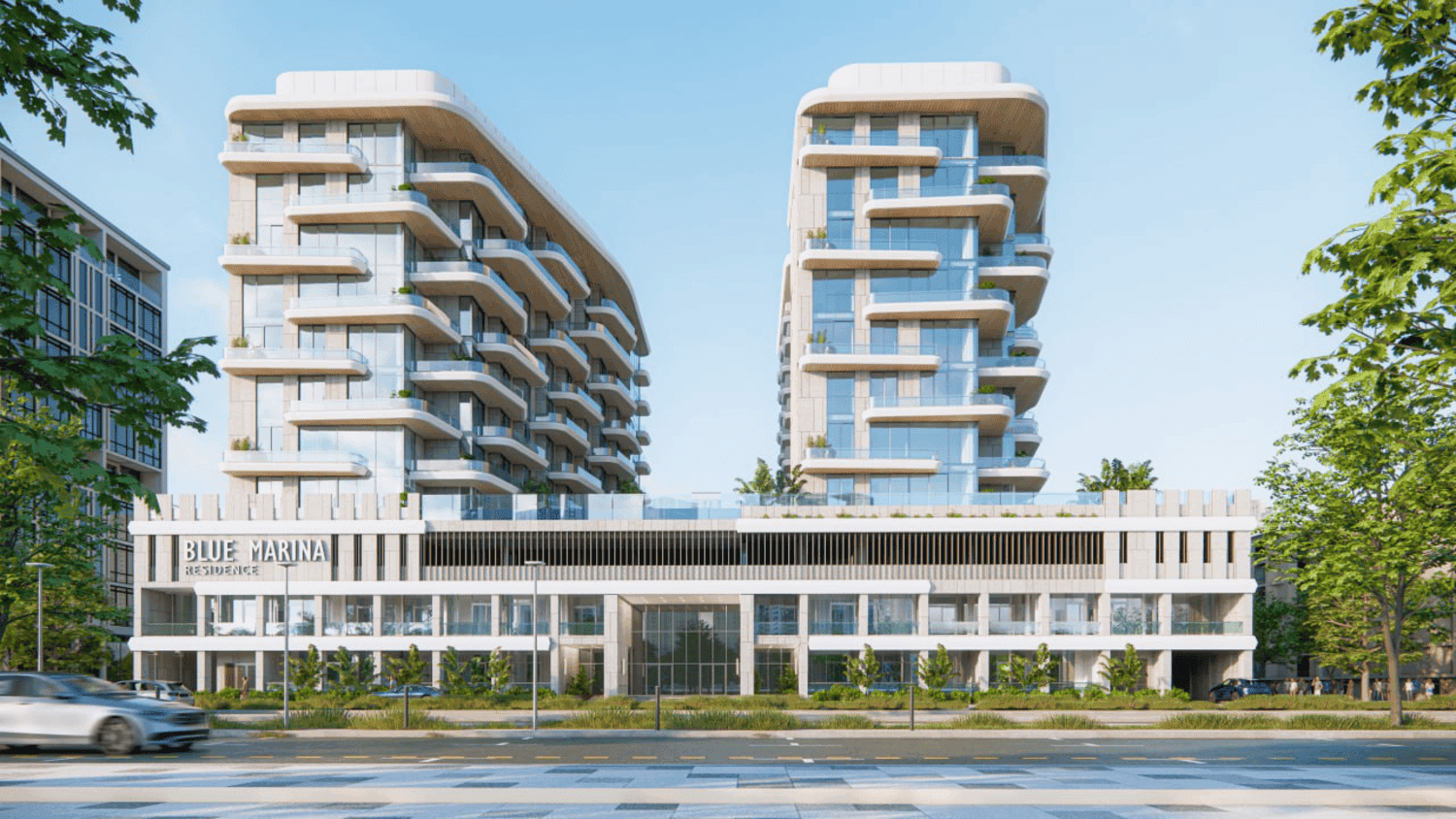 Blue Marina Residence architecture