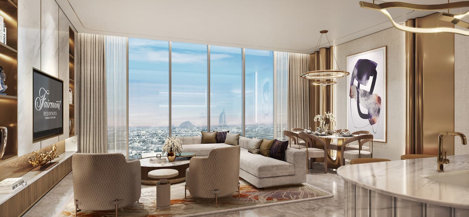 Fairmont Residences Dubai Skyline image 8