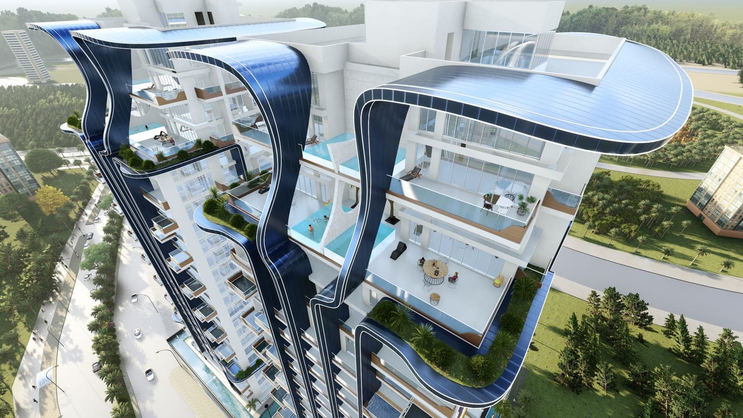 Samana Waves Phase II architecture