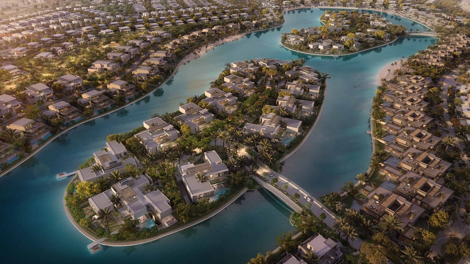Lanai Island architecture - Tilal Al Ghaf, Dubai - by Majid Al Futtaim
