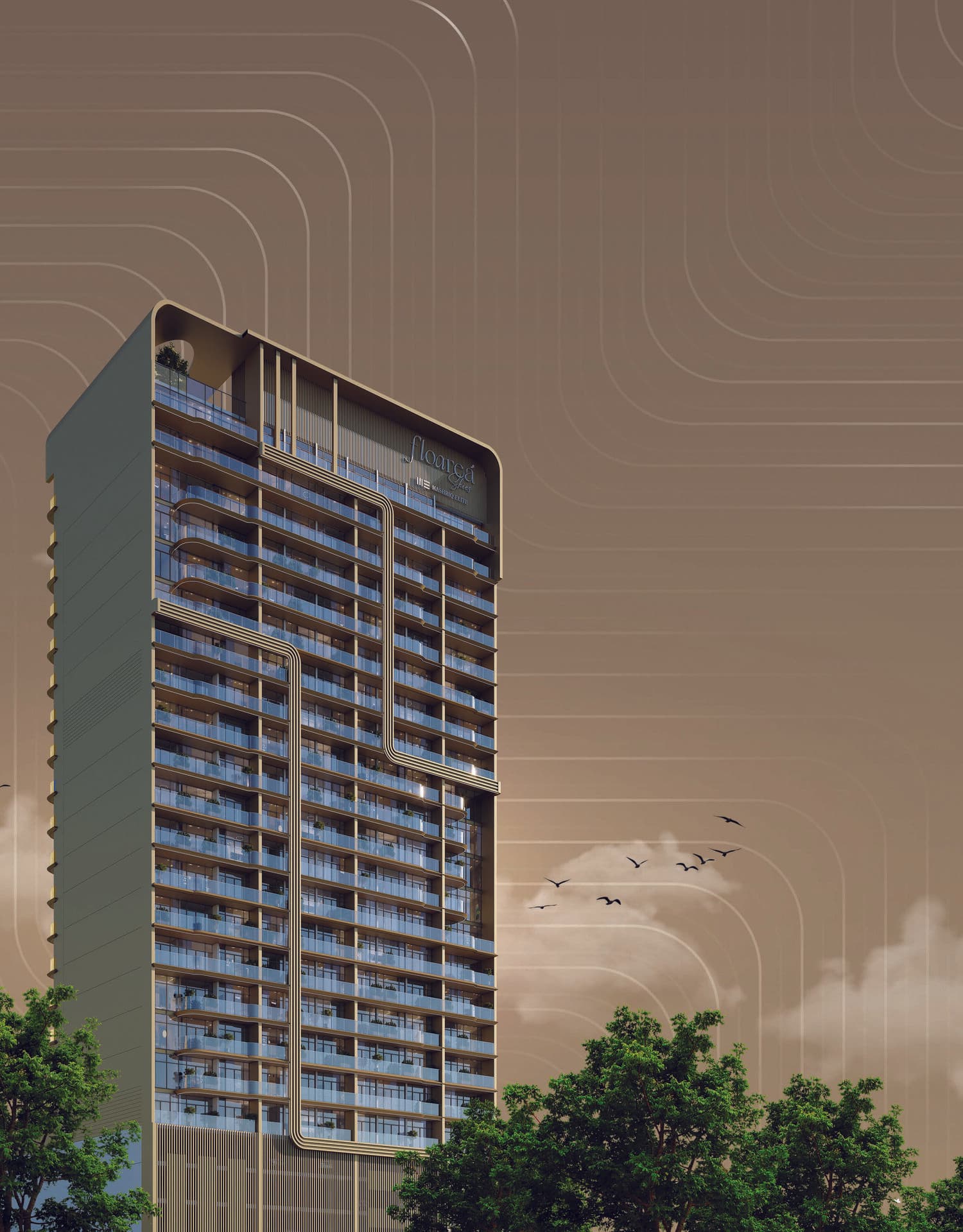 Floarea Skies architecture