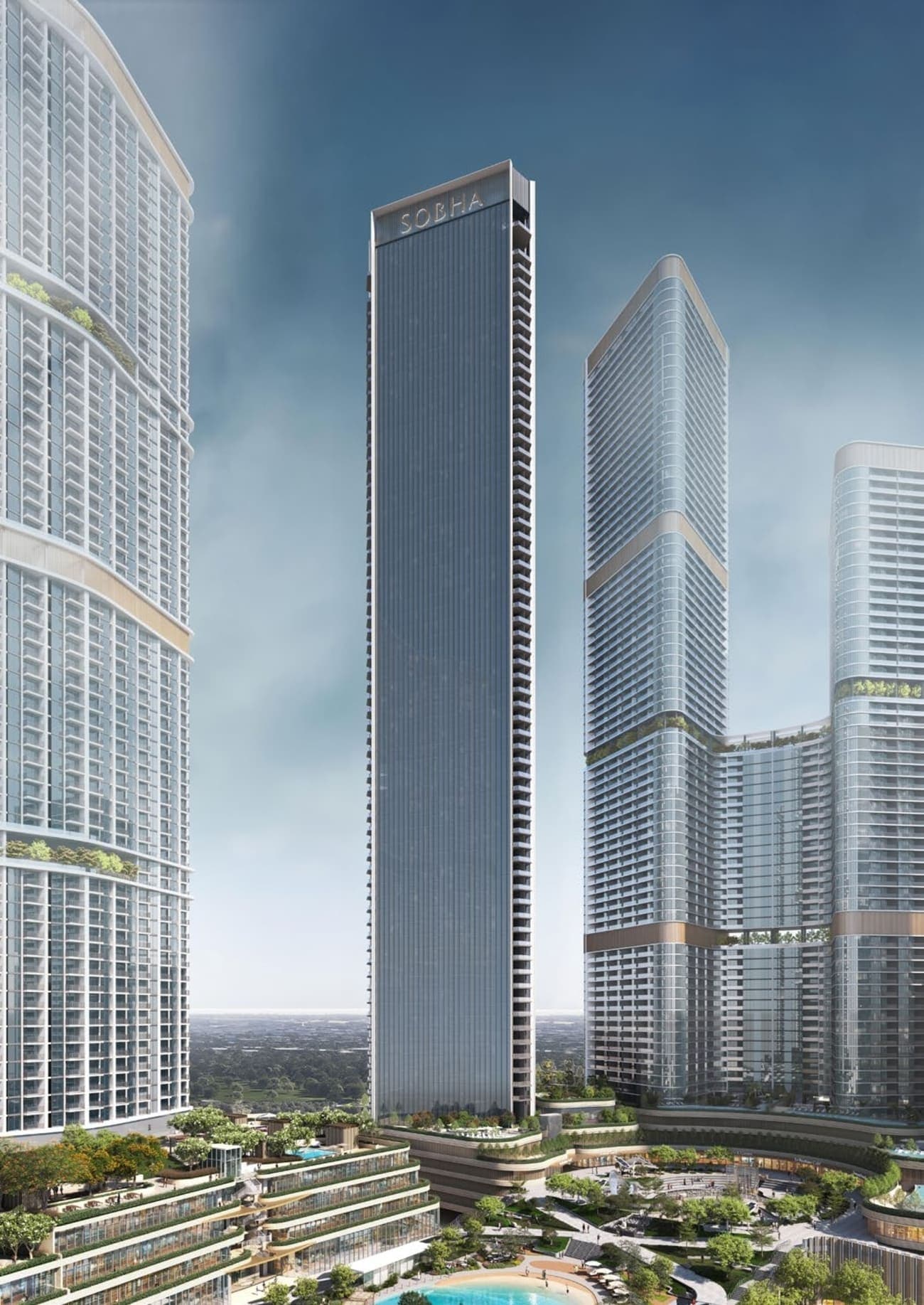 The S at Sobha Hartland II architecture
