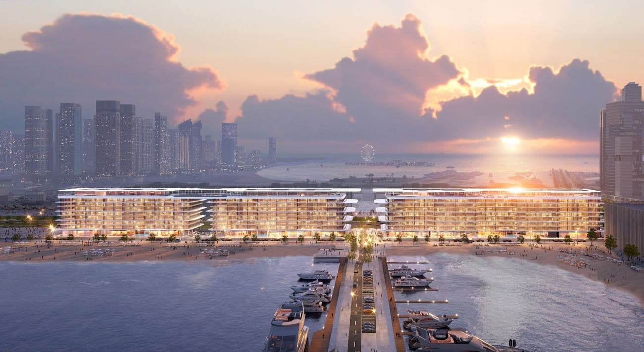 Dubai Harbour Residence architecture