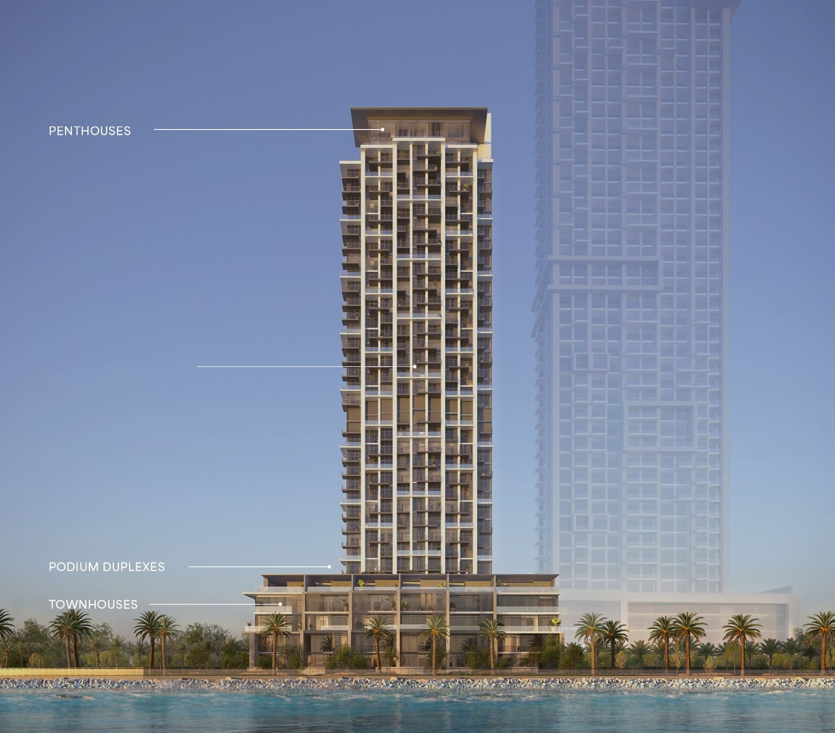 Anwa Aria exterior view - Maritime City, Dubai - by Beyond Developments
