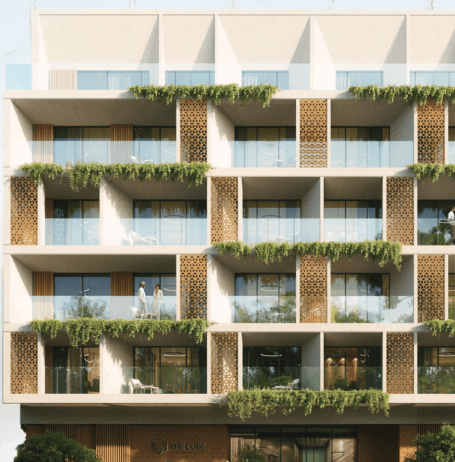 The Cube Residences architecture