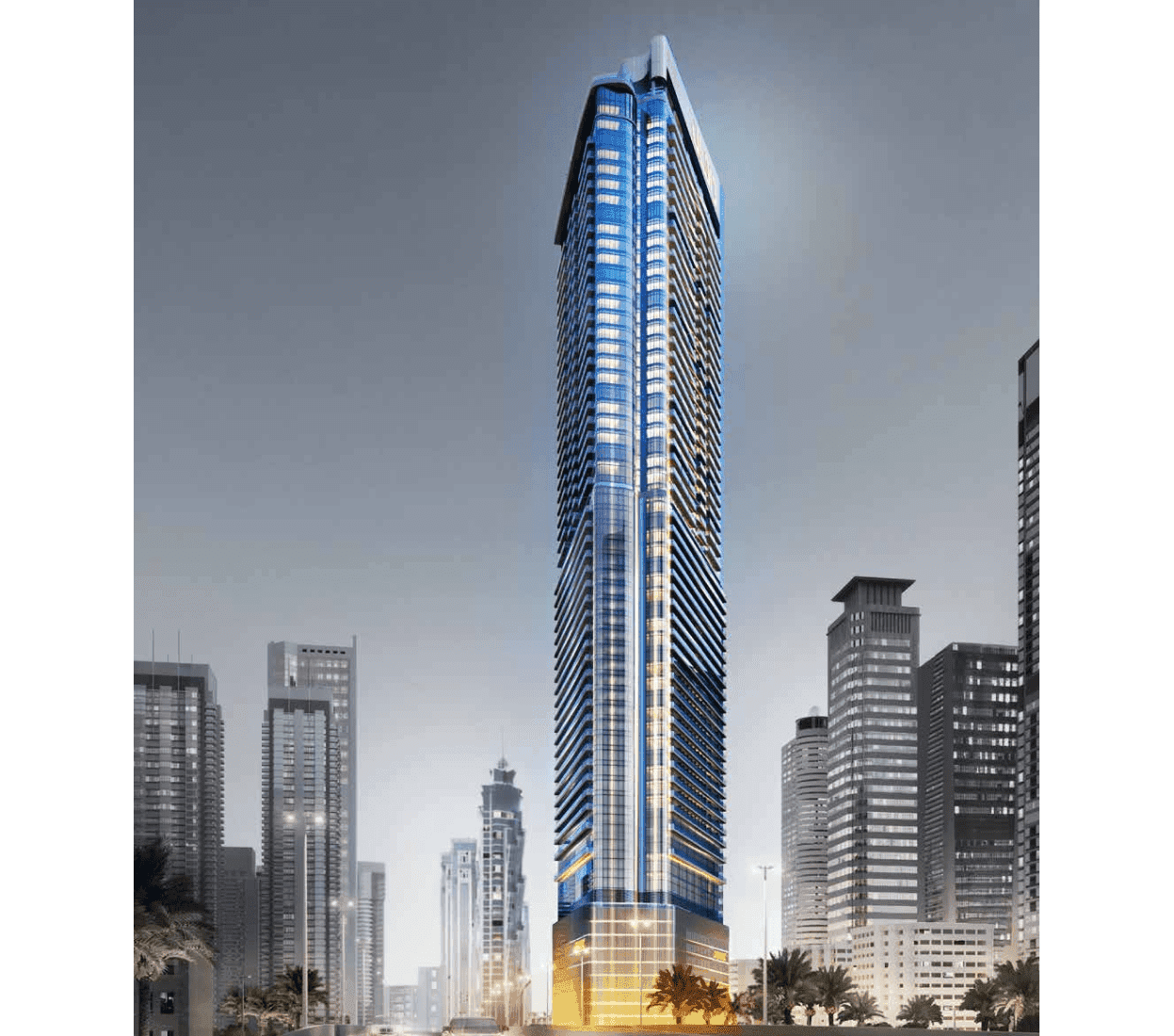 Paramount Tower Hotel And Residences architecture