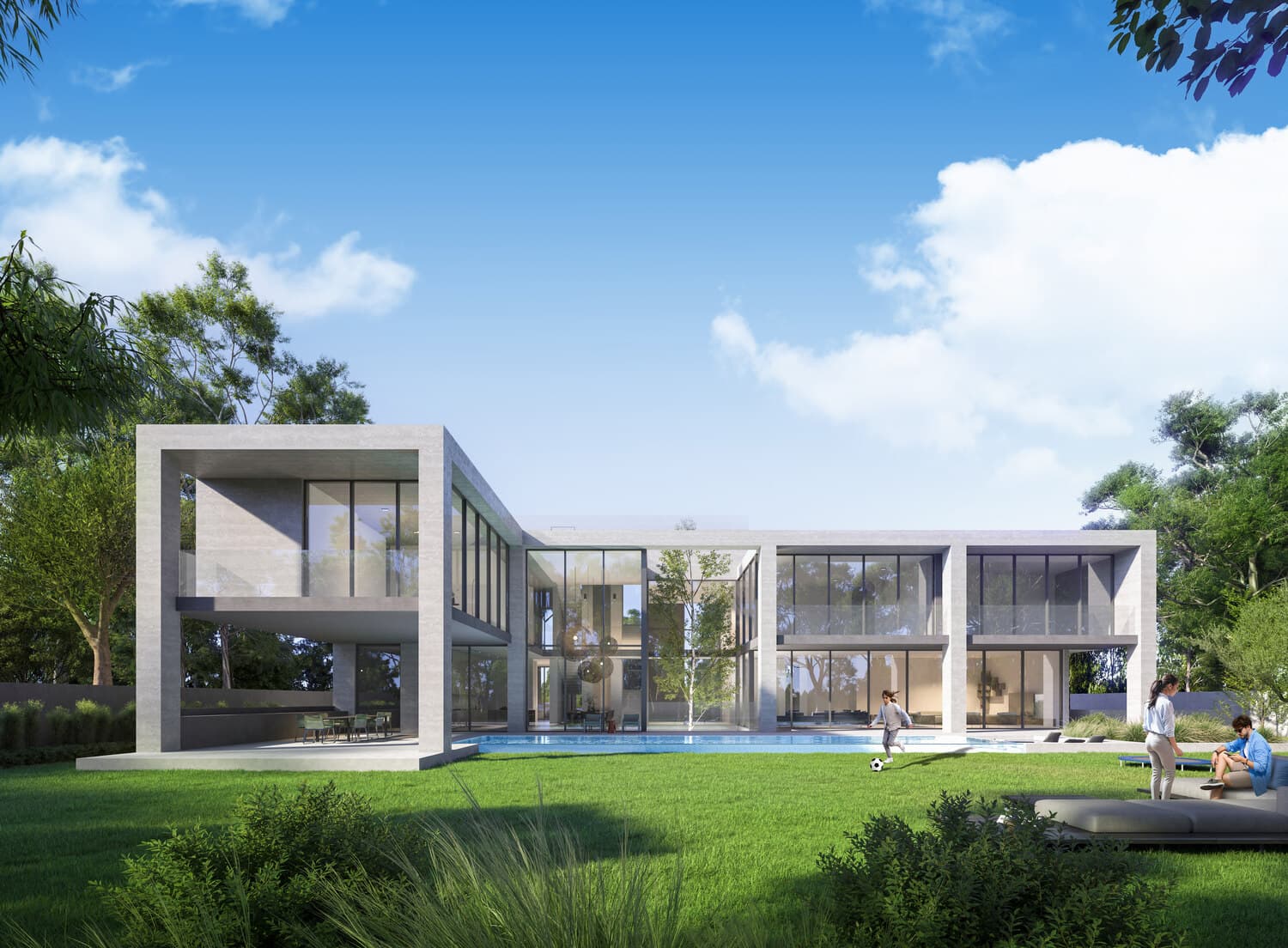 Masaar Sarai architecture - Tilal, Dubai - by Arada
