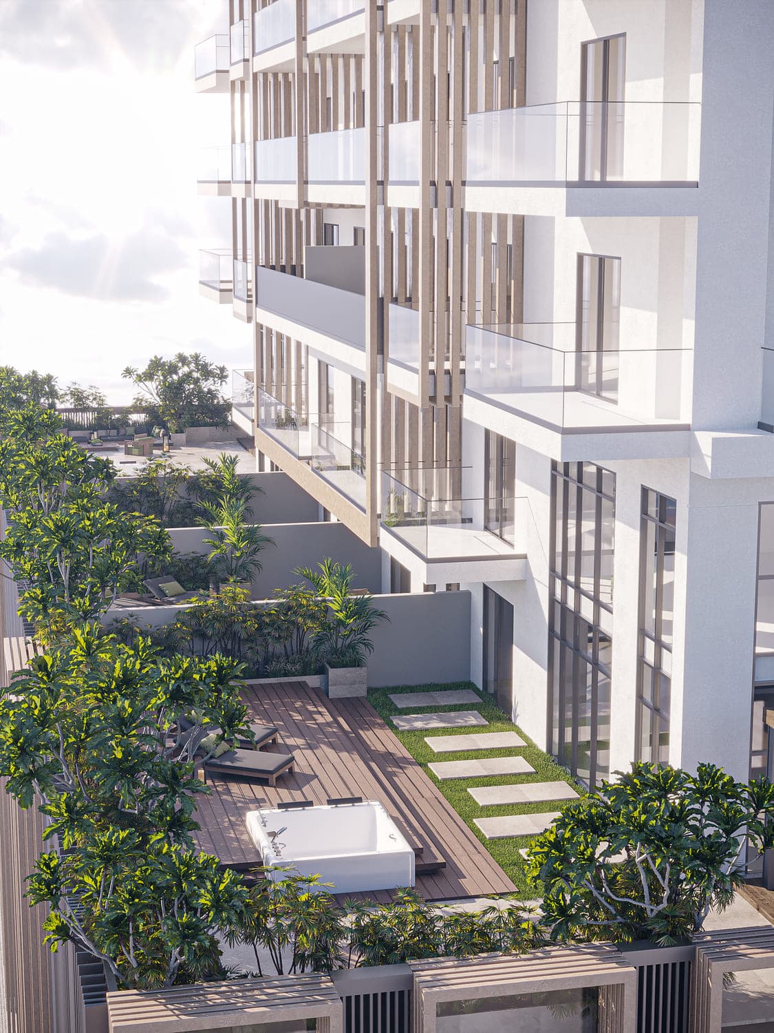 Q Gardens Loft architecture