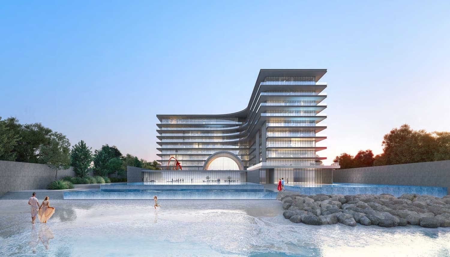 Armani Beach Residence architecture