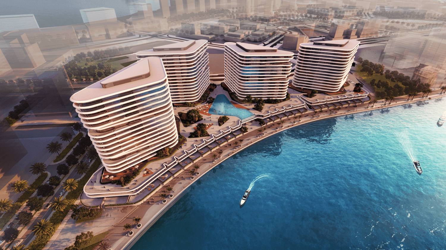 Sea La Vie architecture - Yas Island, Dubai - by Nine Yards Real Estate Development