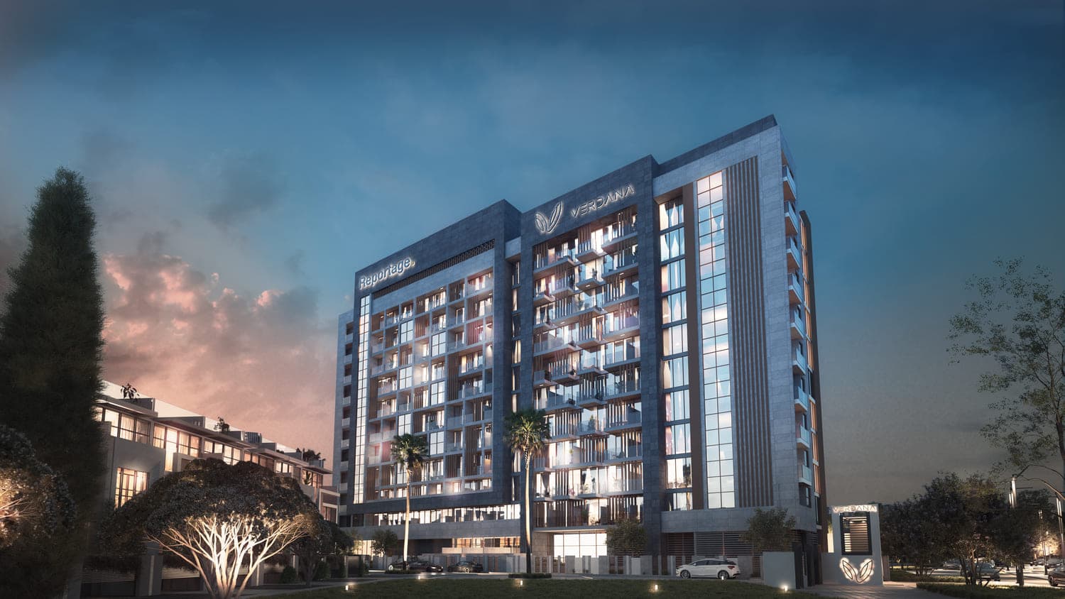Verdana Residence  exterior view - Dubai Investments Park, Dubai - by Reportage Properties