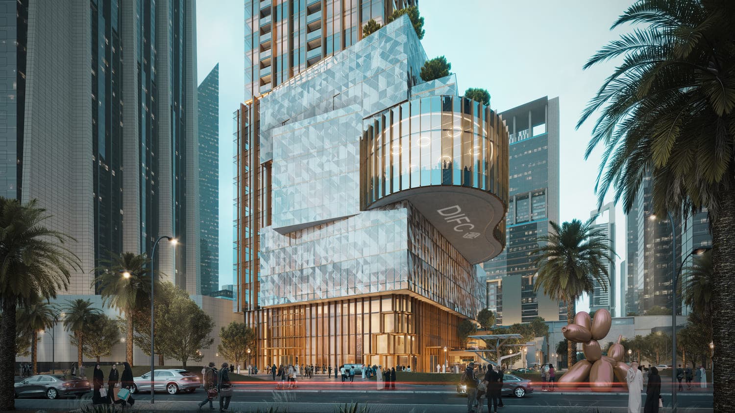 DIFC Living architecture