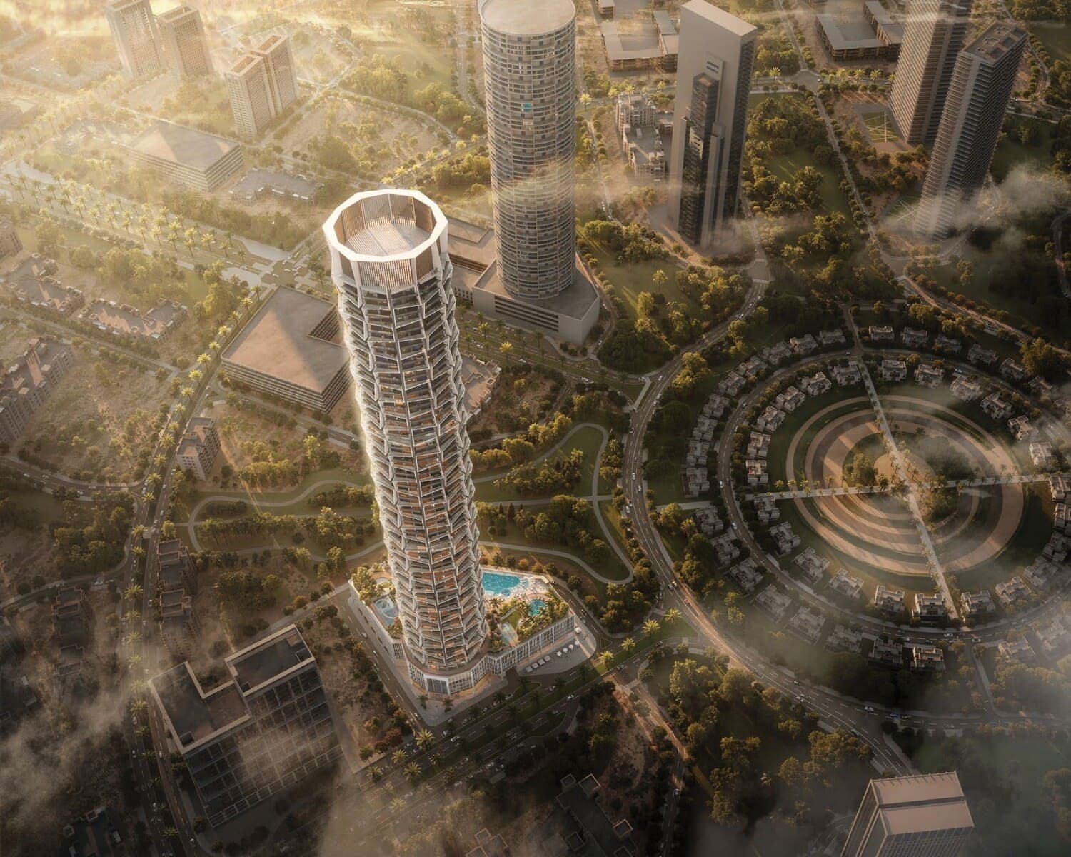 Binghatti Circle architecture