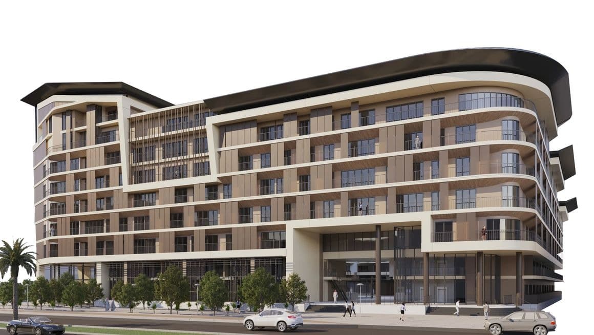 Al Mahra Residence architecture - Masdar City, Dubai - by Siadah Development
