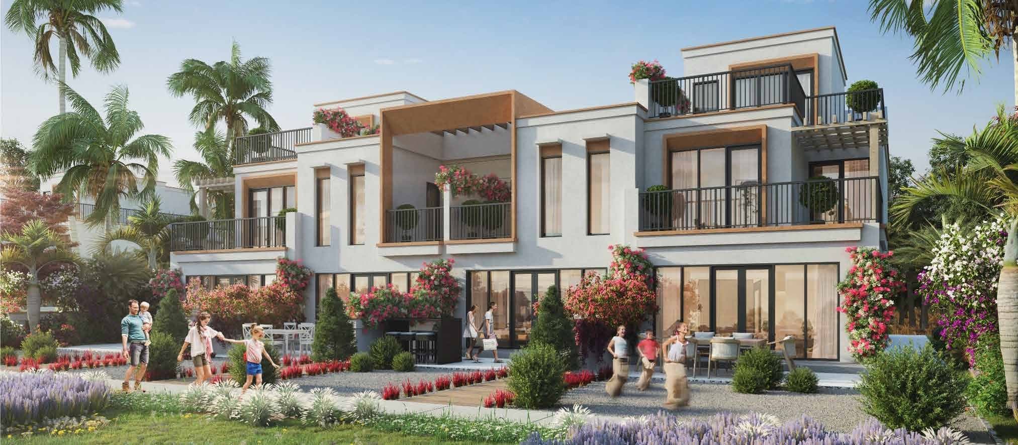 Damac Lagoons Mykonos architecture
