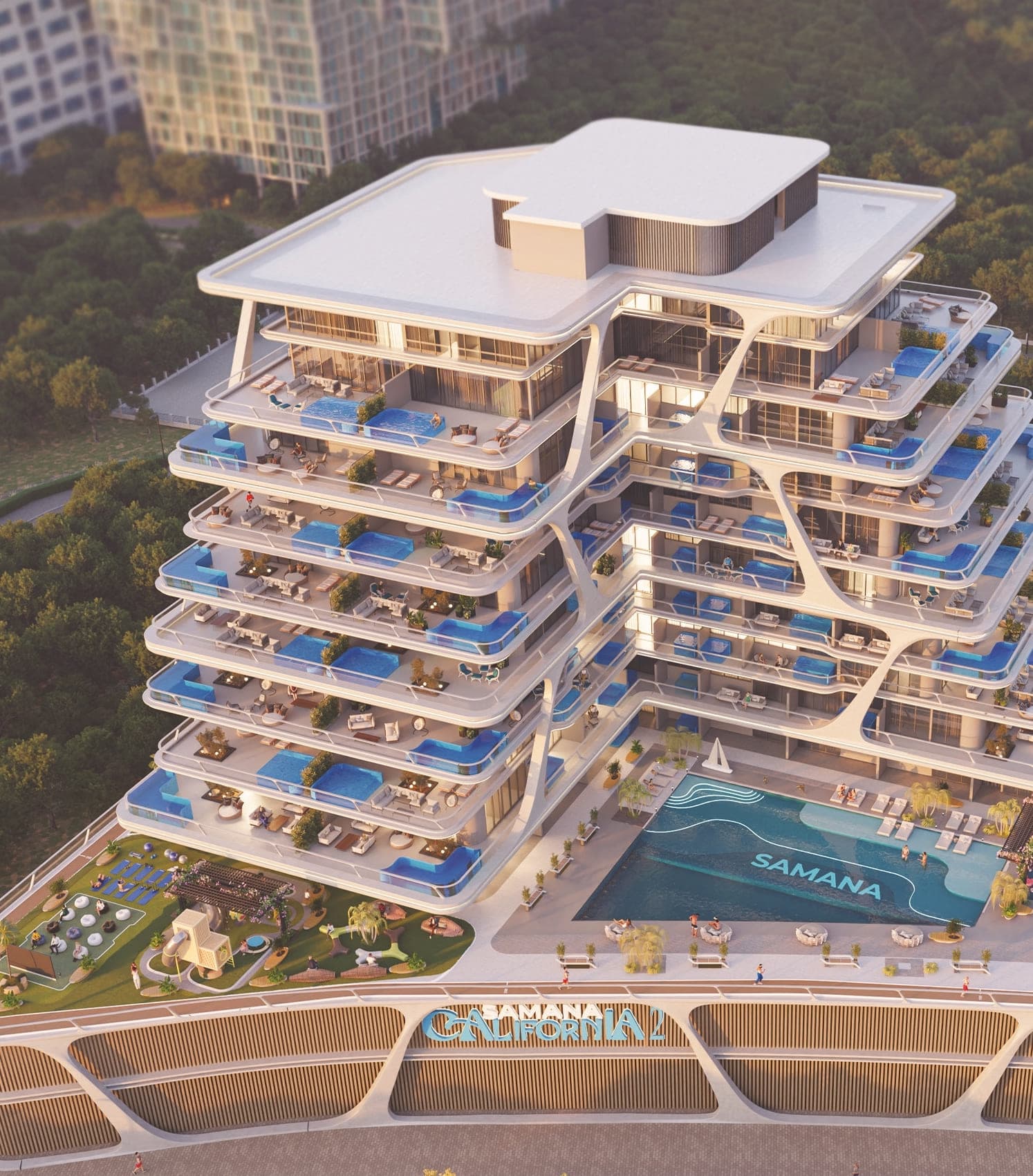 Samana California Phase 2 architecture