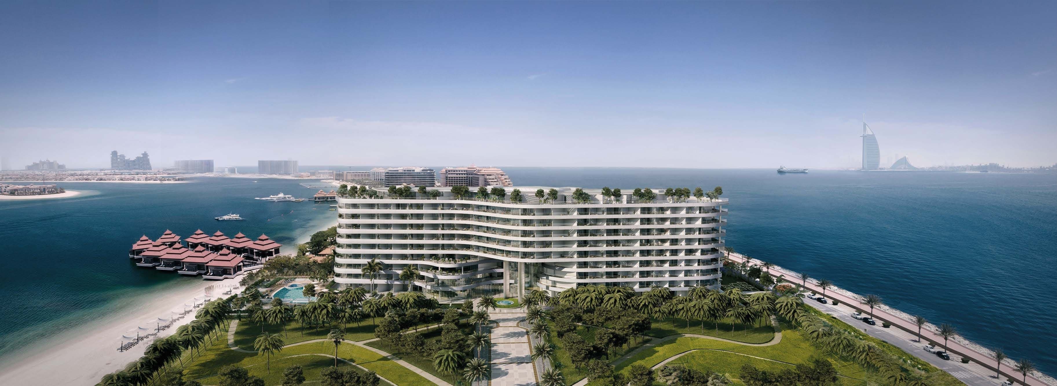 Azizi Mina exterior view - Palm Jumeirah, Dubai - by Azizi