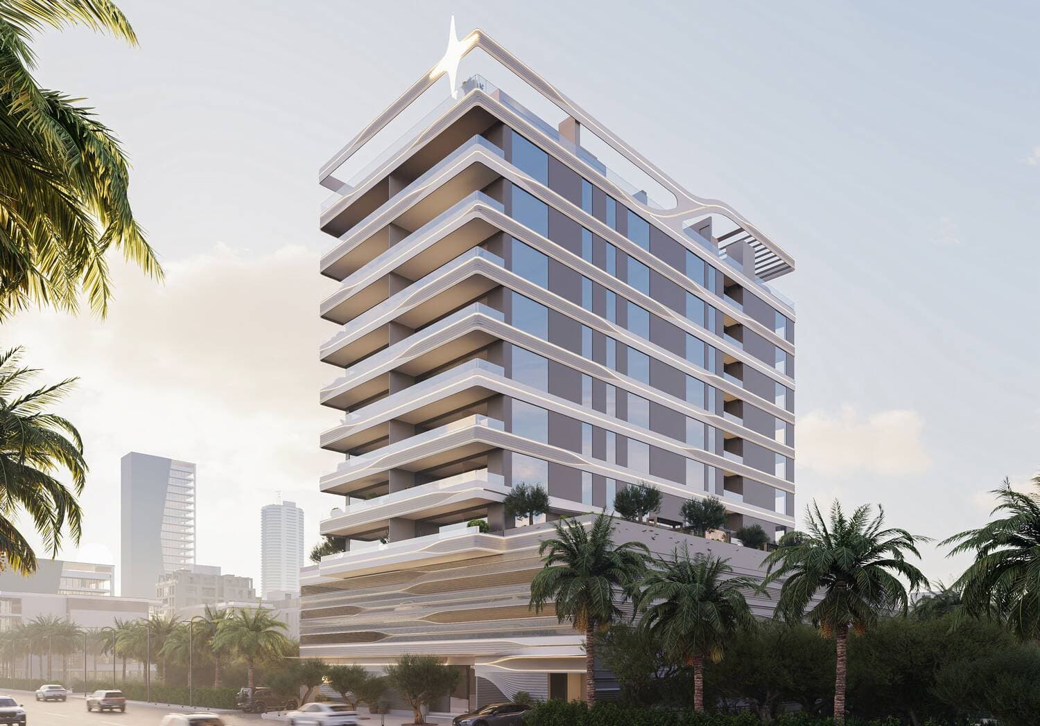 Jardin Astral architecture