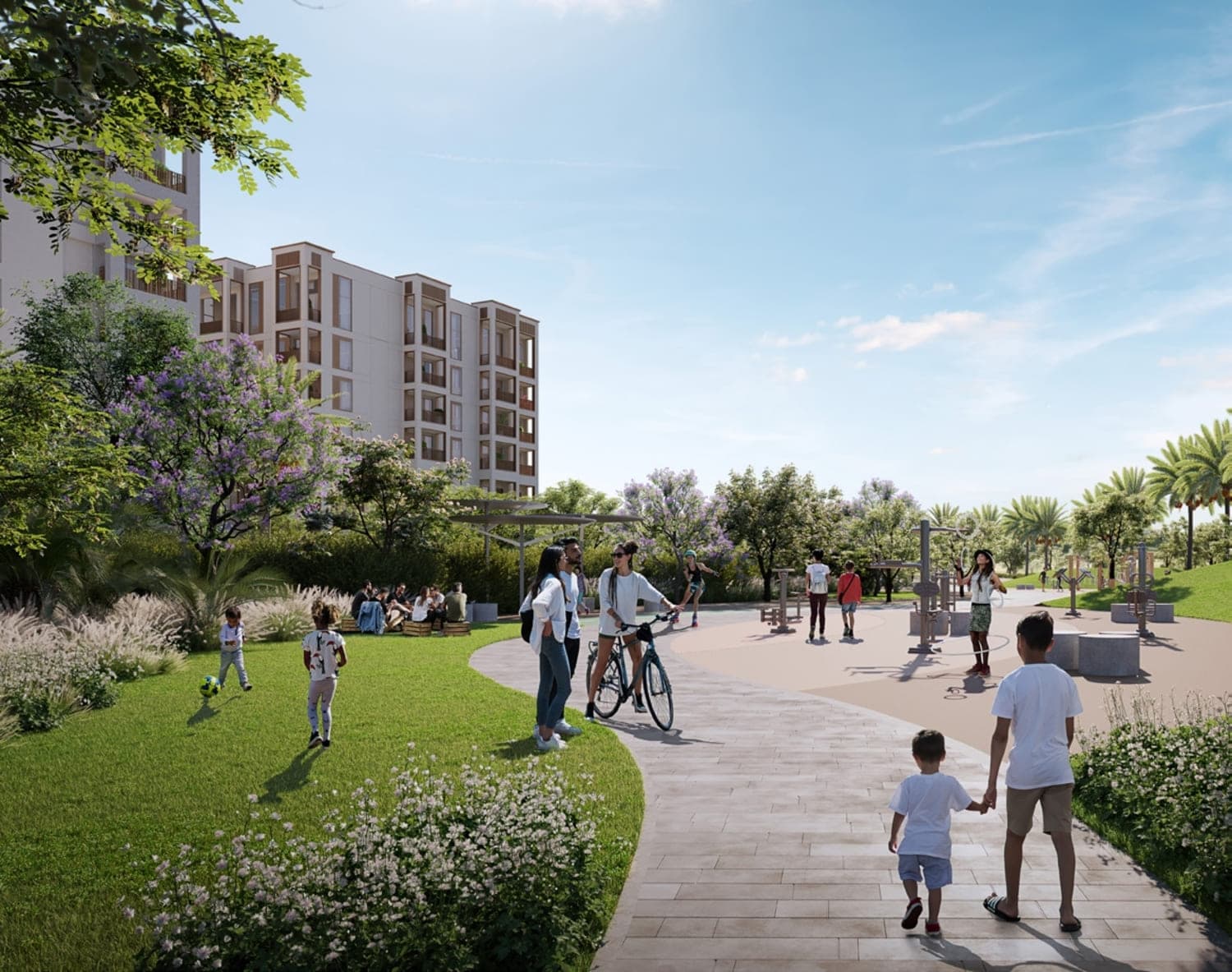 Cedar exterior view - Dubai Creek Harbour, Dubai - by Emaar