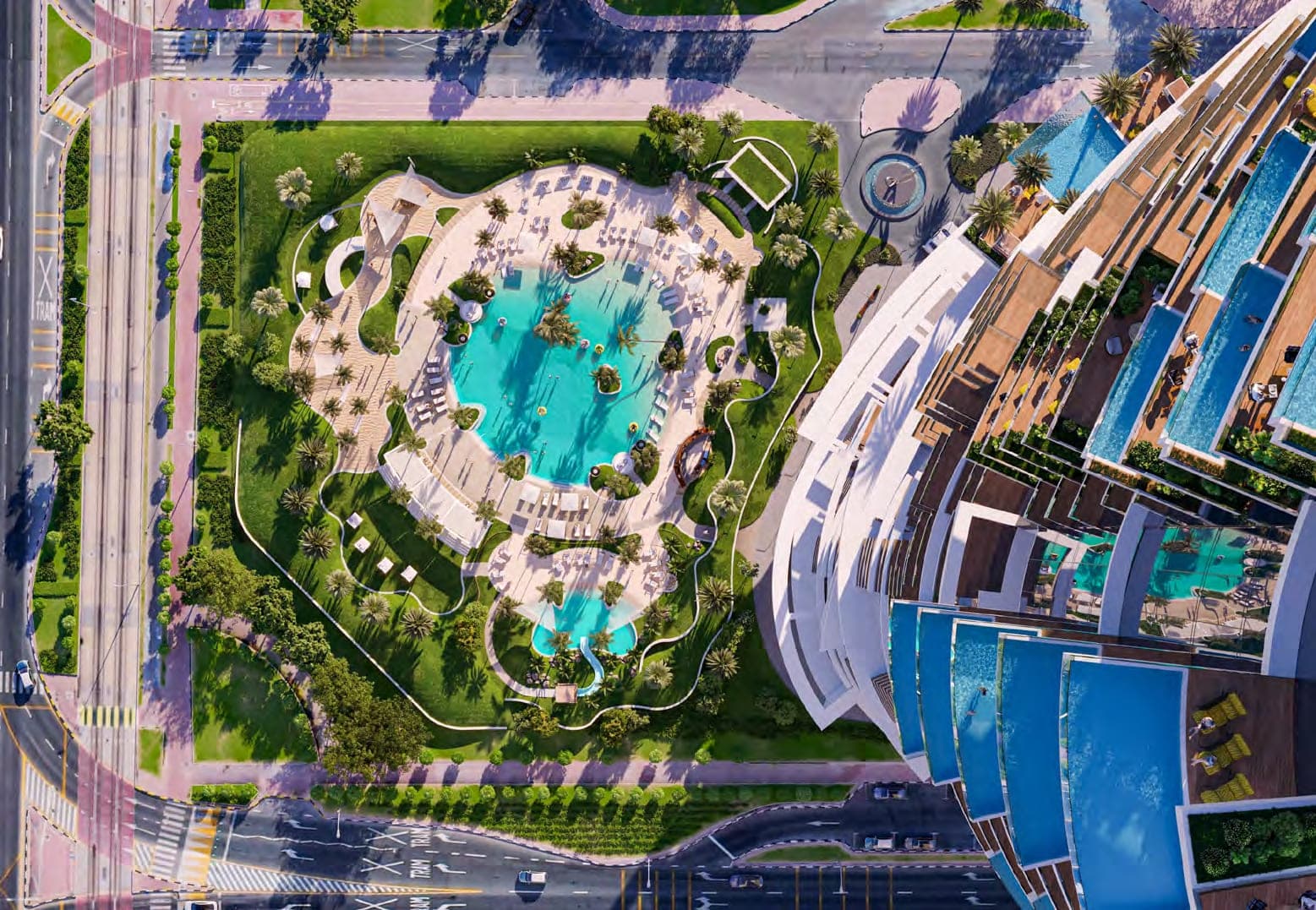 Cavalli Tower architecture - Dubai Media City, Dubai - by DAMAC
