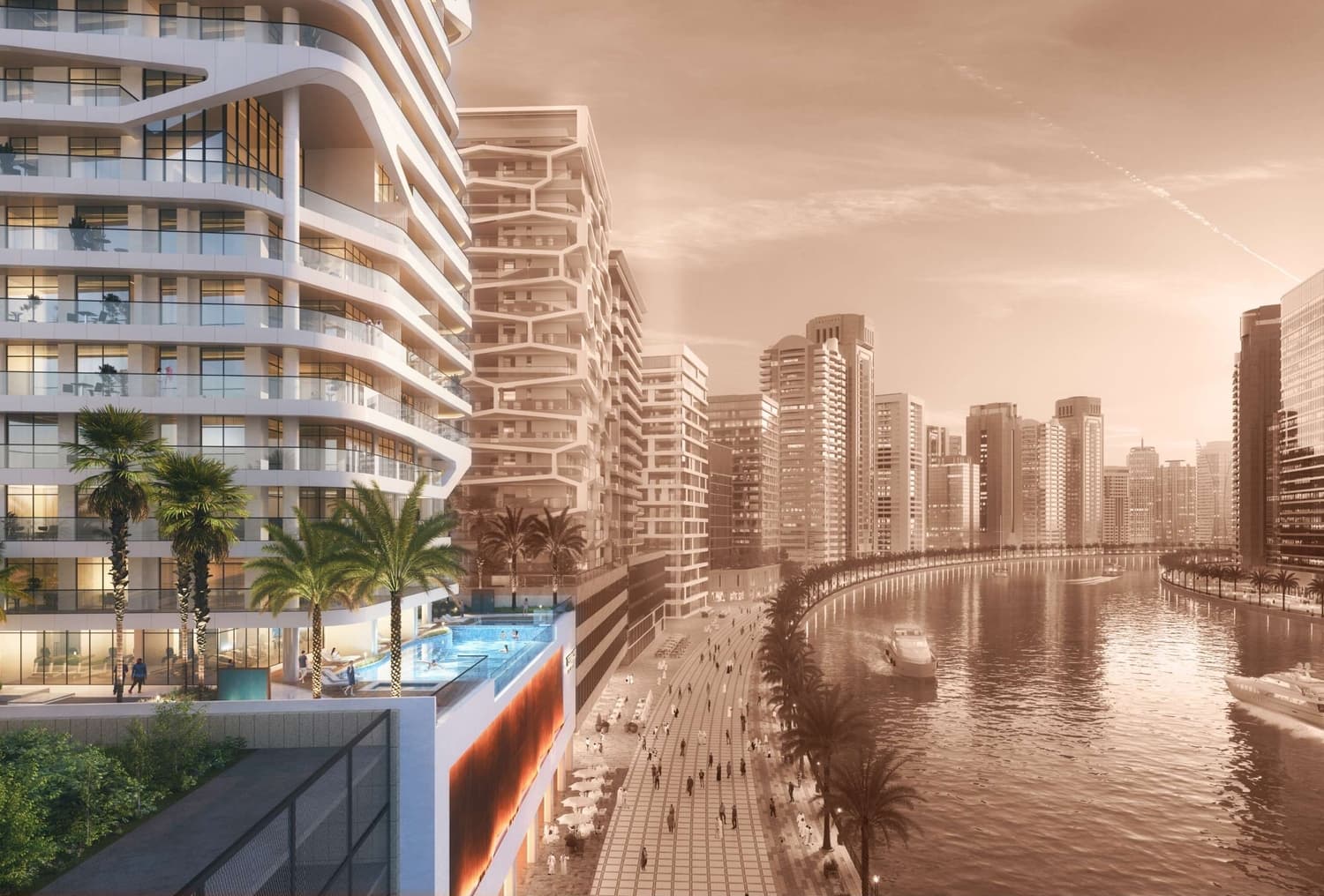 Terraces Marasi Drive architecture