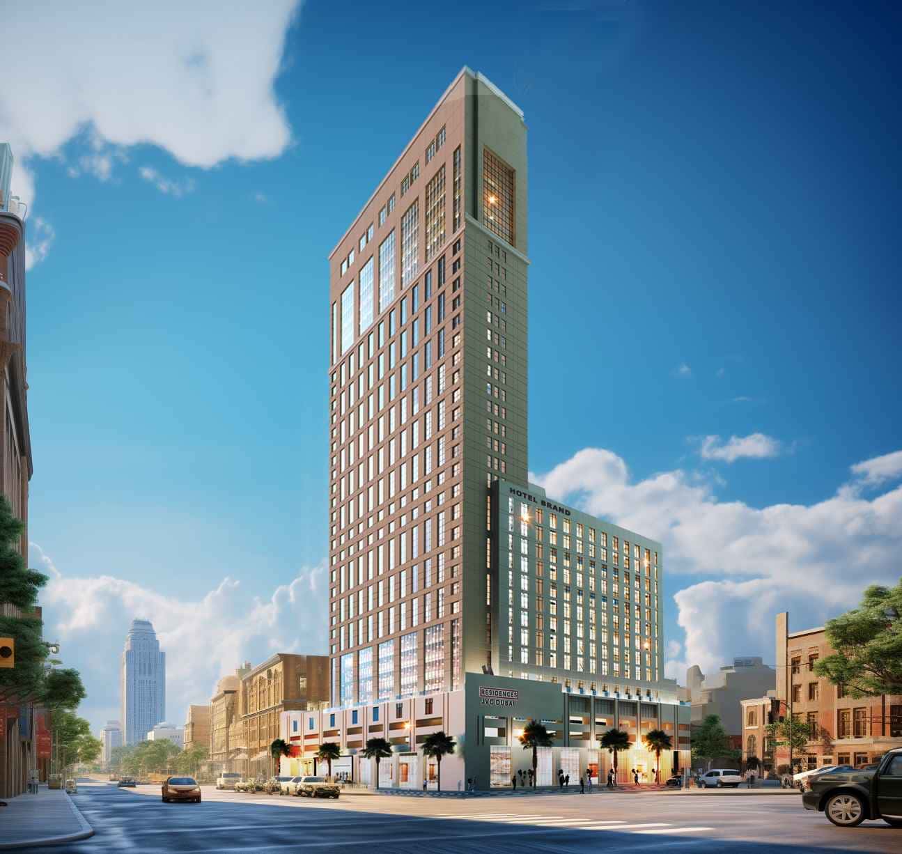 Marriott Residences JVC architecture