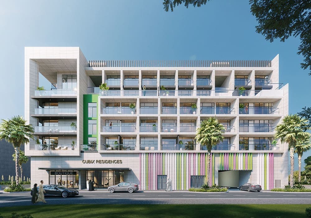 Cubix Residences architecture