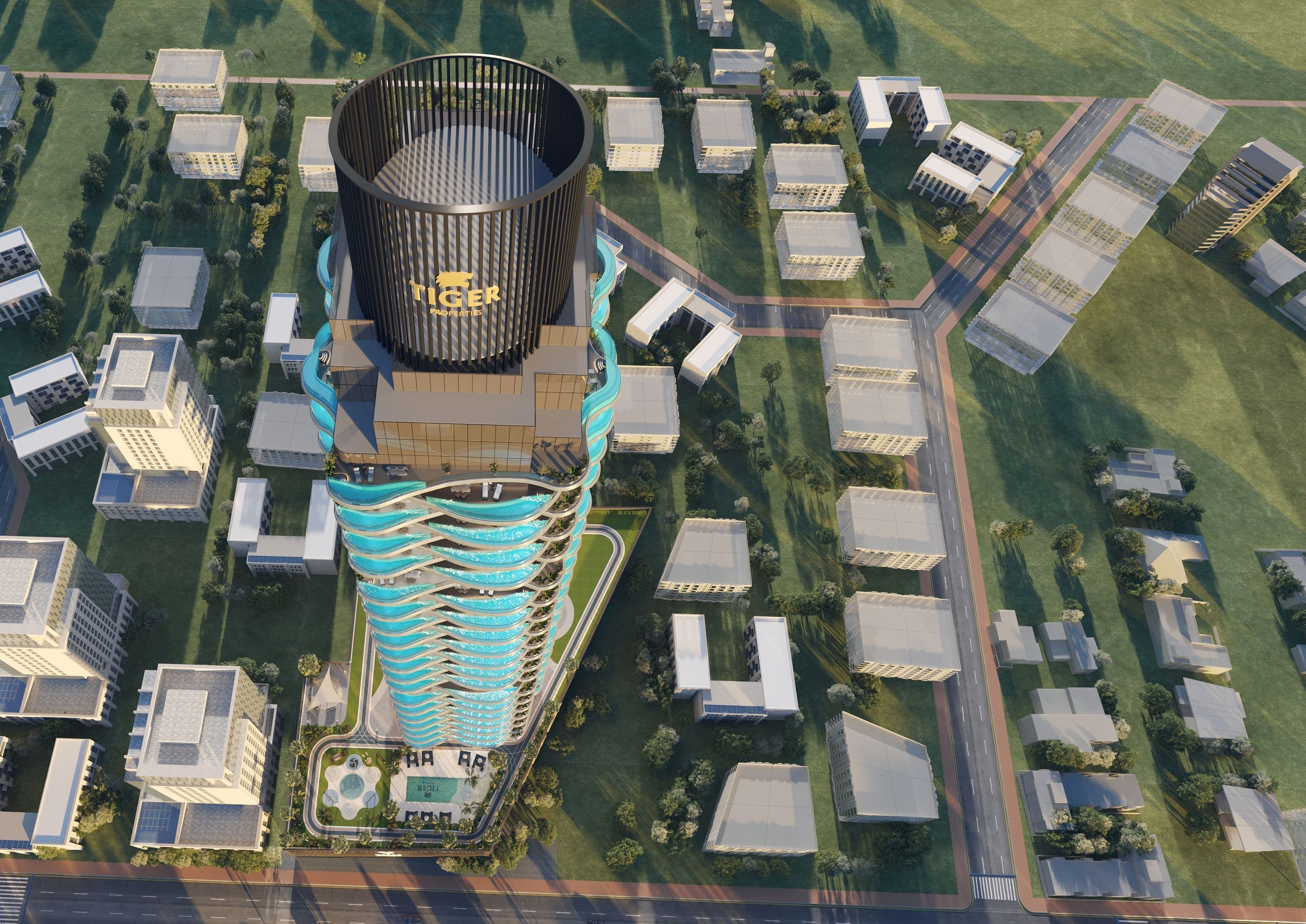 Volga Tower architecture