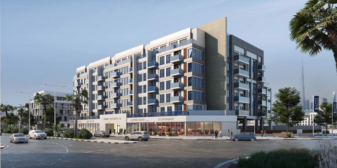 Park Avenue 2 exterior view - Meydan (Nad Al Sheba  1), Dubai - by Azizi