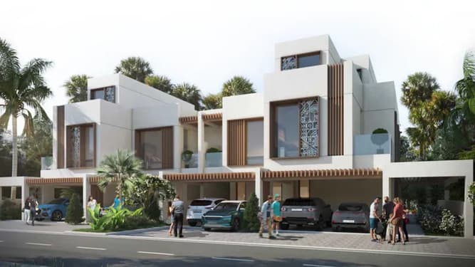 Damac Lagoons Marbella architecture