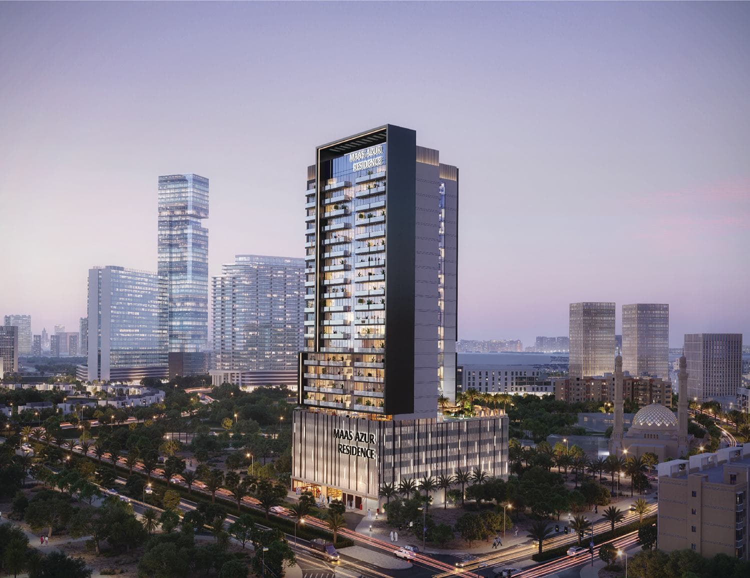 Maas Azur Residence architecture