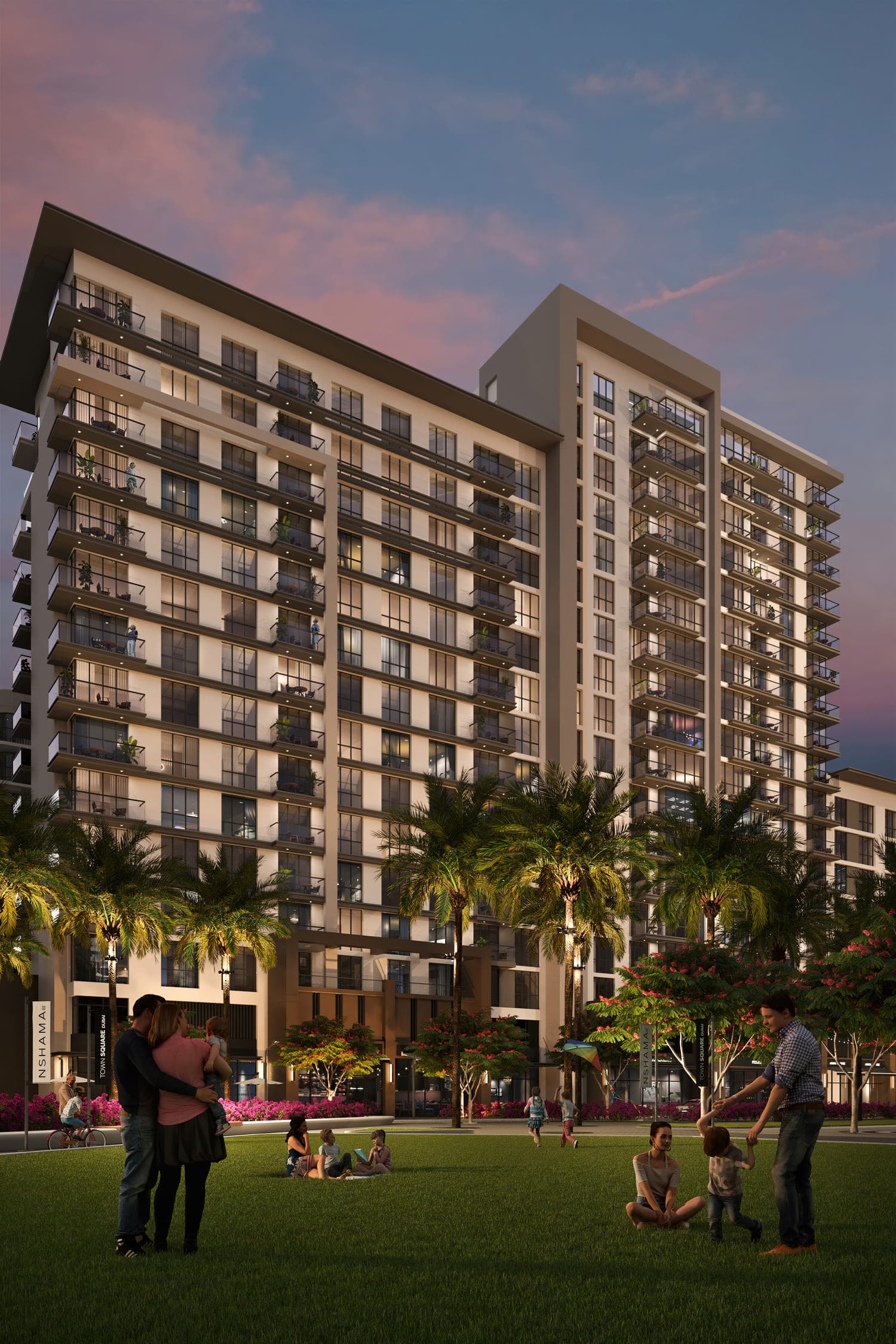 Aria on the Park architecture