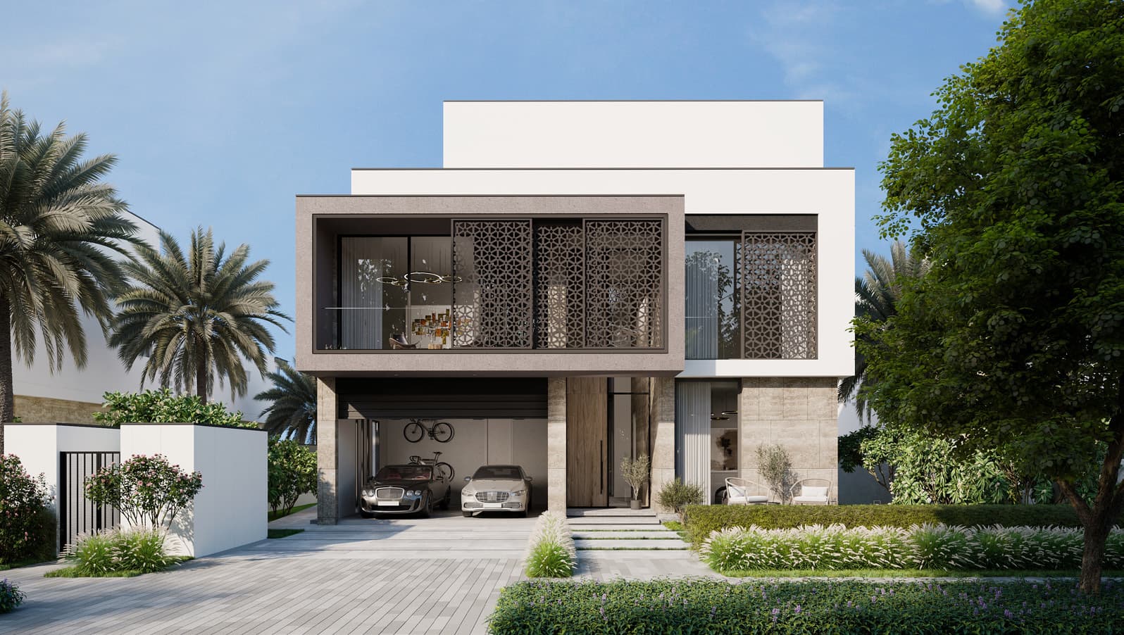 Palm Jebel Ali Villas architecture