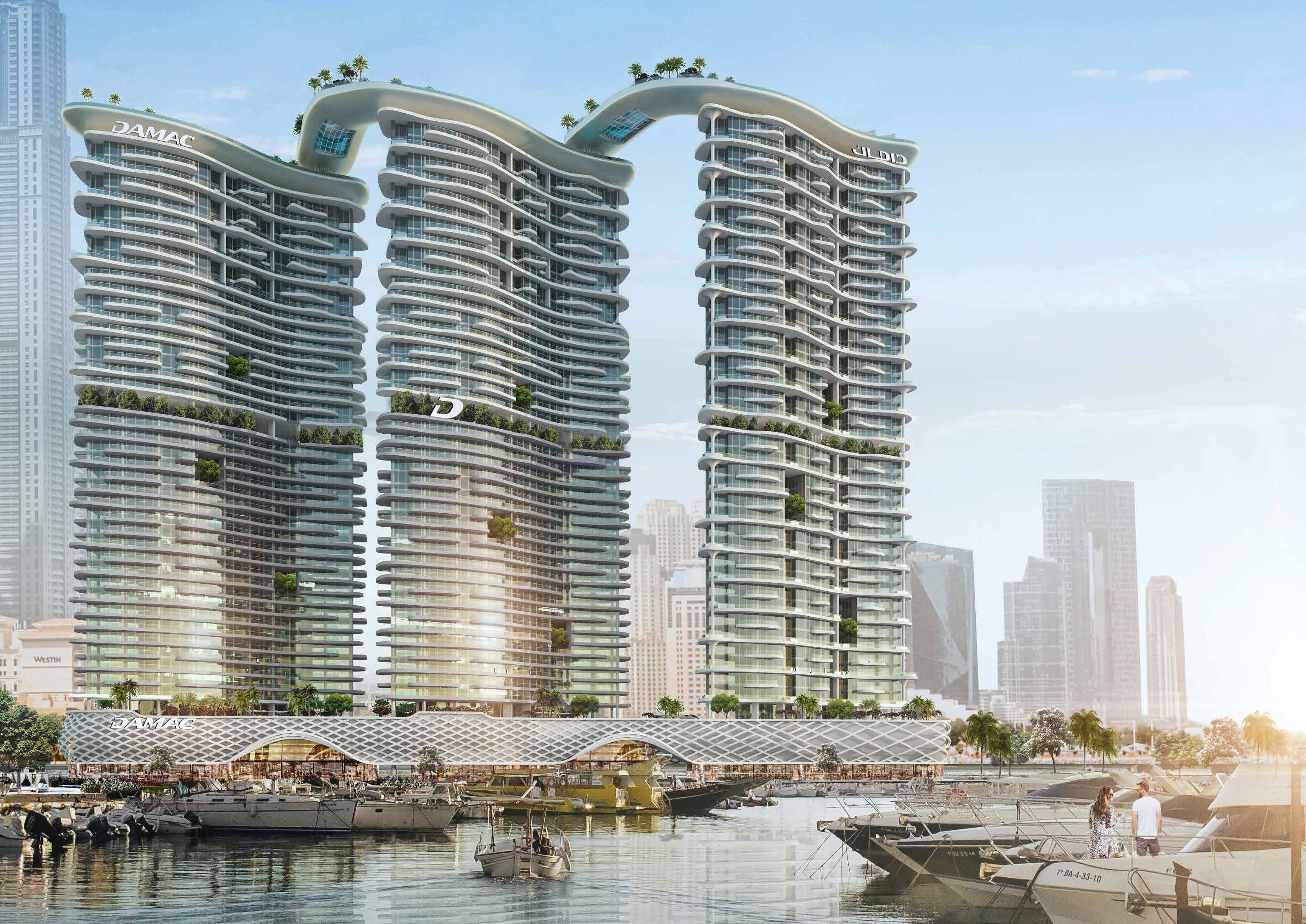 Damac Bay architecture