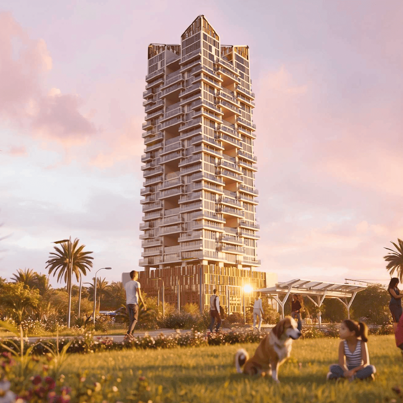 Gharbi 2 Residences architecture