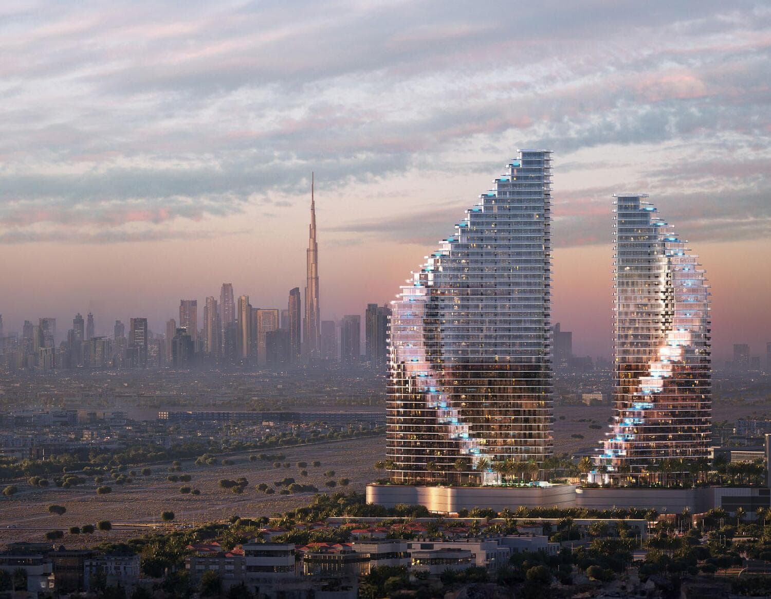 Binghatti Flare architecture