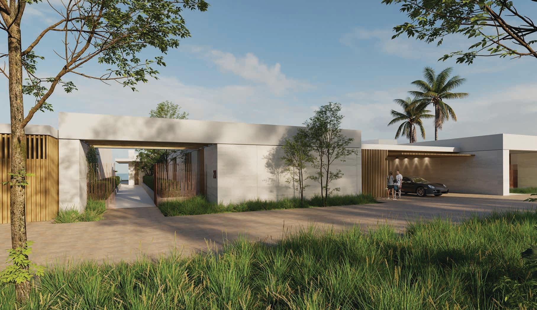 Al Zorah Beach Hills Villa's architecture - Al Zorah City, Dubai - by The Solidere International