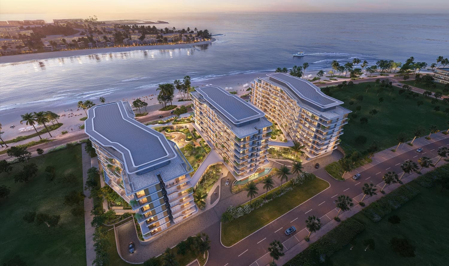 Flora Isle Beachfront Residences architecture