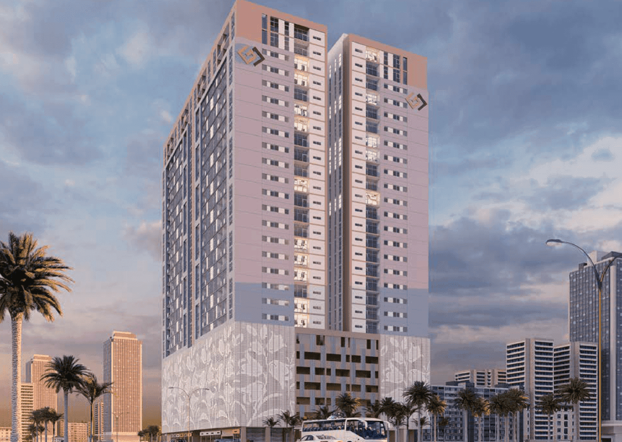 Bluebell Residence exterior view - Al Amerah, Dubai - by GJ Properties