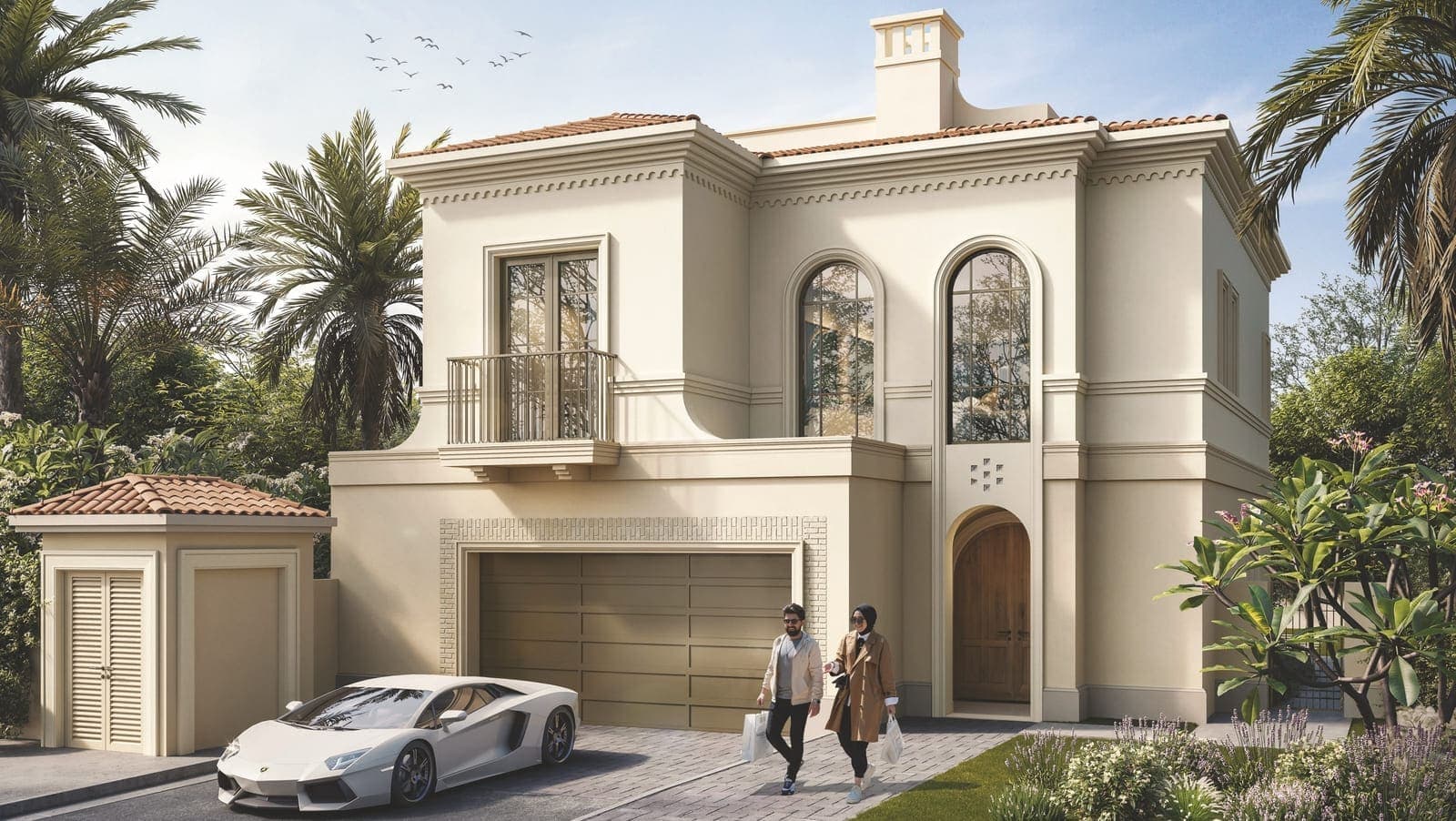 Bloom Living Seville exterior view - Zayed City, Dubai - by Bloom Holding