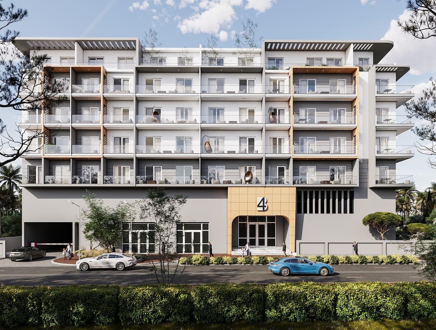 4B Living exterior view - Dubai International City, Dubai - by HSE Realty