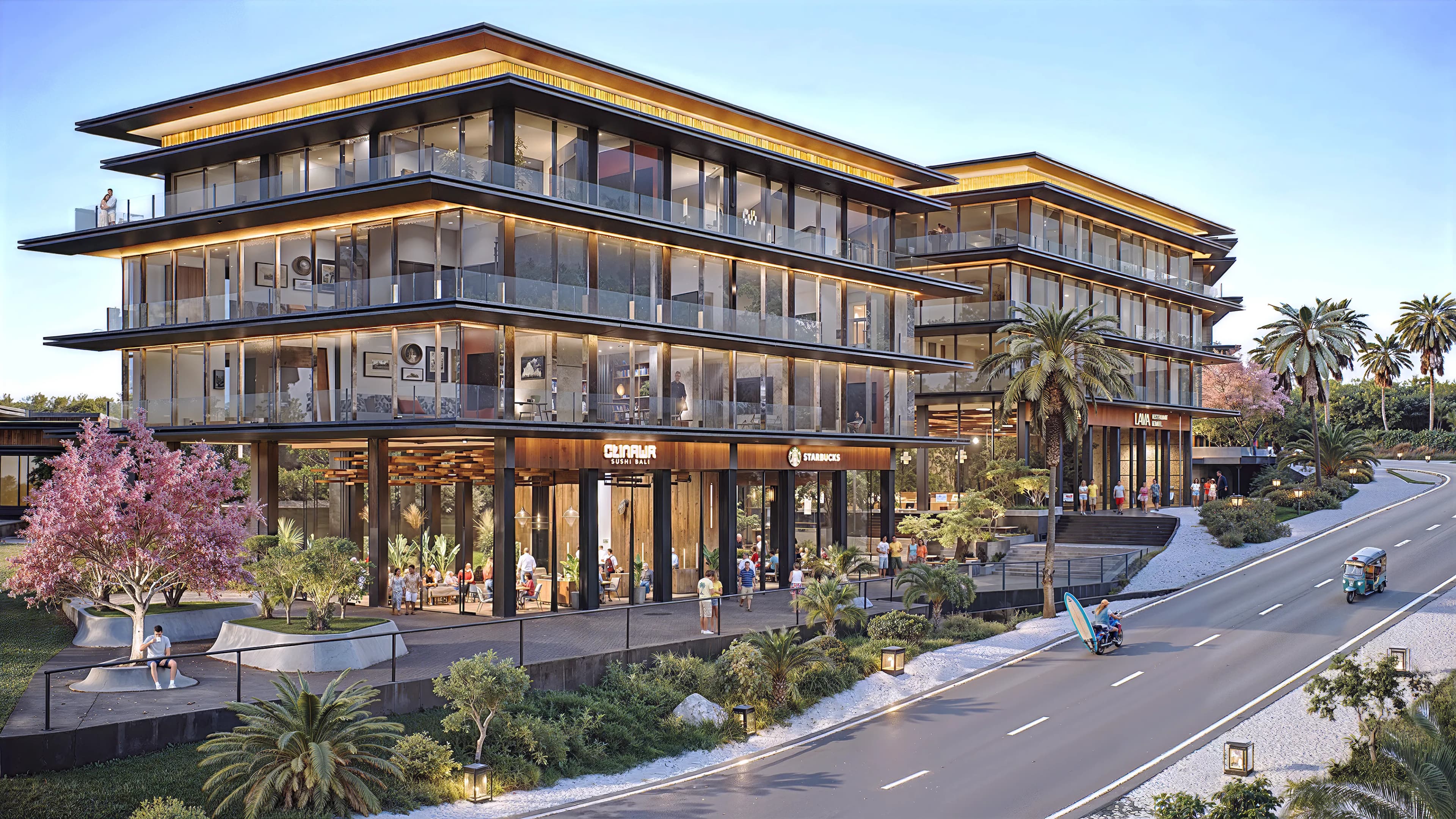 ZEN exterior view - Bali, Dubai - by Embrace Development