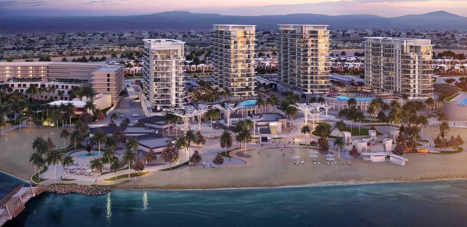 Bay Residences South exterior view - Mina Al Arab, Dubai - by RAK Properties