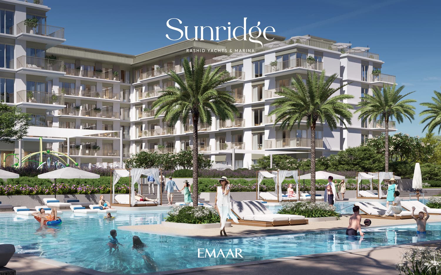 Sunridge exterior view - Mina Rashid, Dubai - by Emaar
