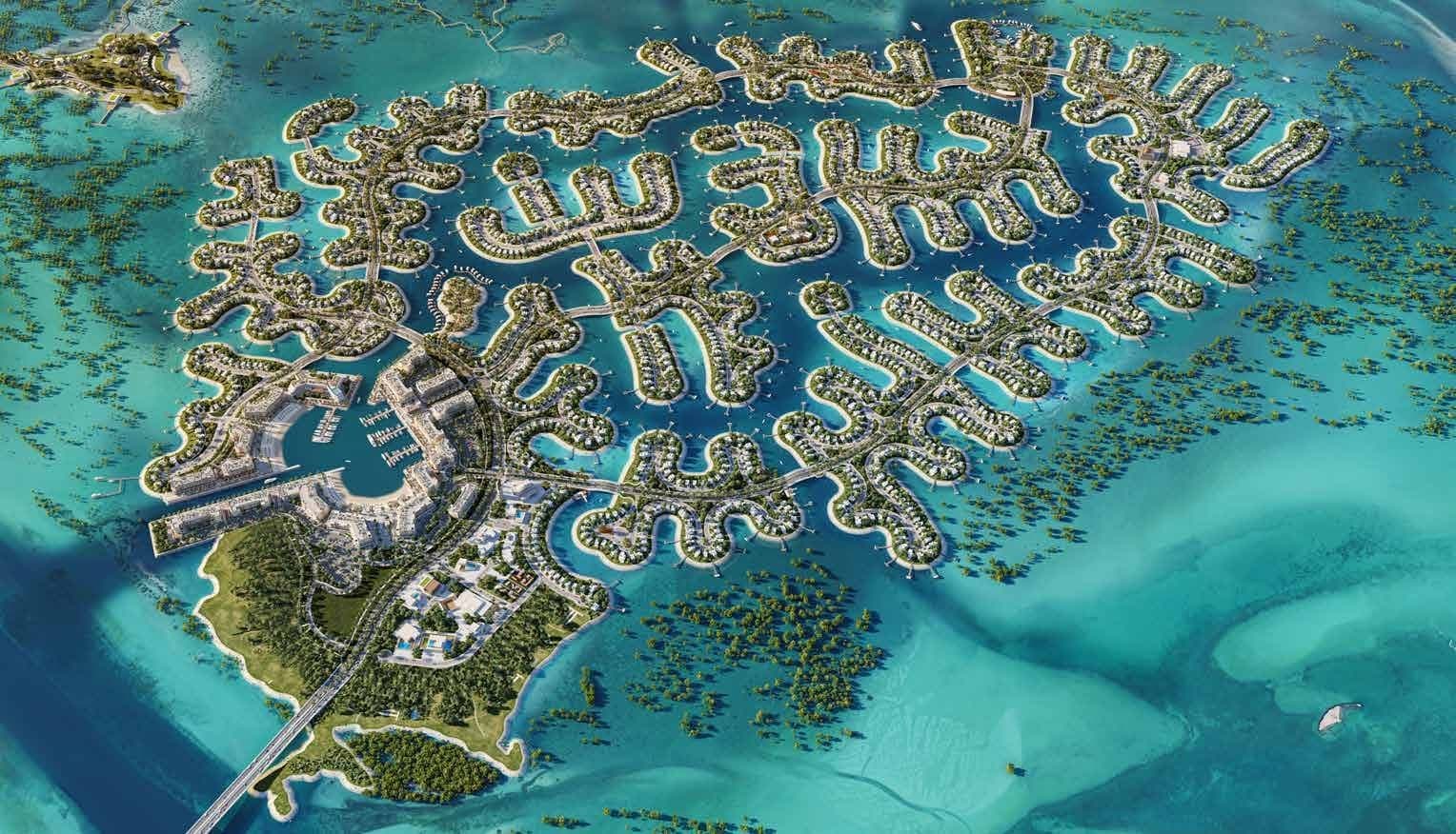 Ramhan Island Villas exterior view - Ramhan Island, Dubai - by Eagle Hills